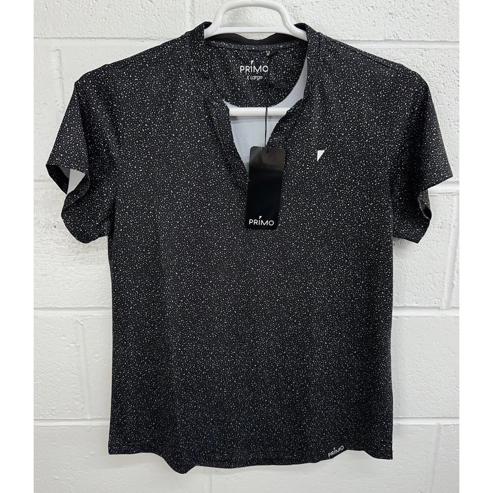 NWT PRIMO Women's Galaxy Short Sleeve Blade Collar‎ Golf Polo / Women's XL